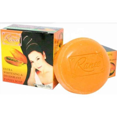 Madam Ranee Extra Whitening & Deodorant Papaya Soap 160 g