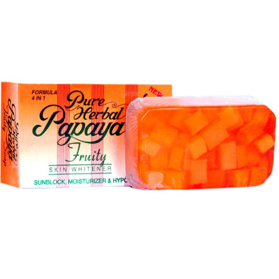 Pure Herbal Papaya Fruity Skin Whitener Soap 135 g