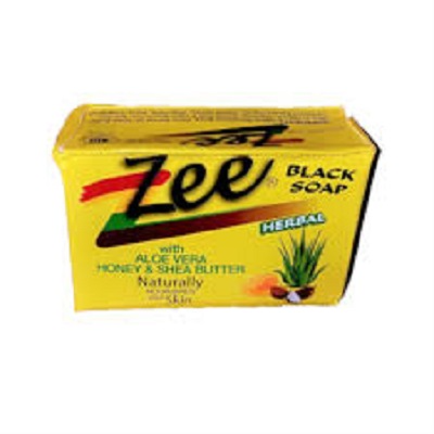 Zee Black Soap Aloe Vera, Shea Butter & Honey 150 g