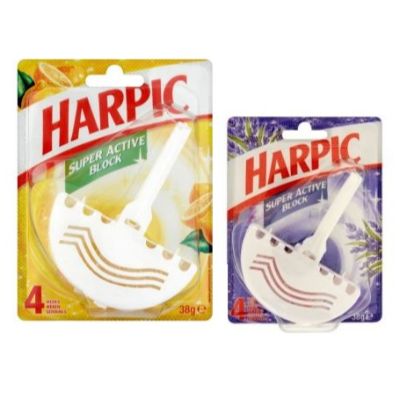 Harpic Super Active Block Assorted 38 g