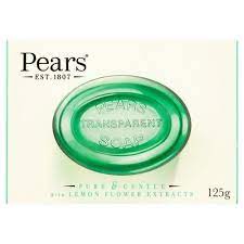 Pears Transparent Soap Lemon Flower Extracts 125 g x6