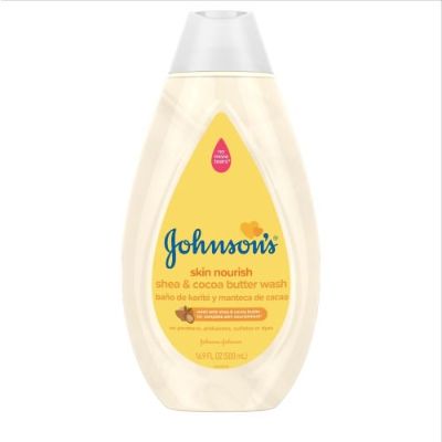 Johnson's Skin Nourish Shea & Cocoa Butter Wash 500 ml x3