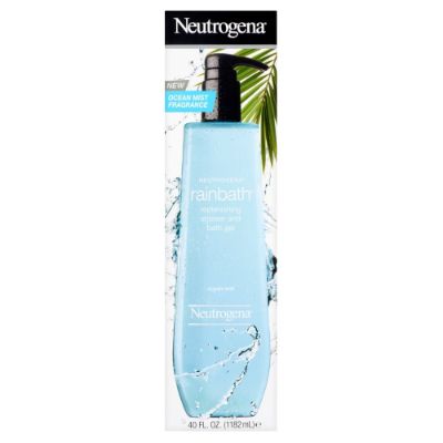 Neutrogena Rain Bath Shower & Bath Gel Replenishing Ocean Mist 1.18 L