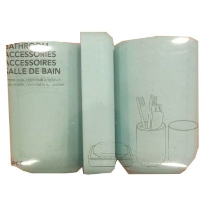 Miniso Bathroom Accessories (Cup, Brush Holder, Soap Holder)